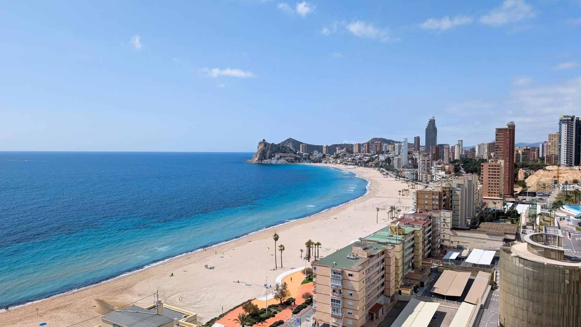 Pintor Sorolla Sea Front Apartment 베니돔 외부 사진