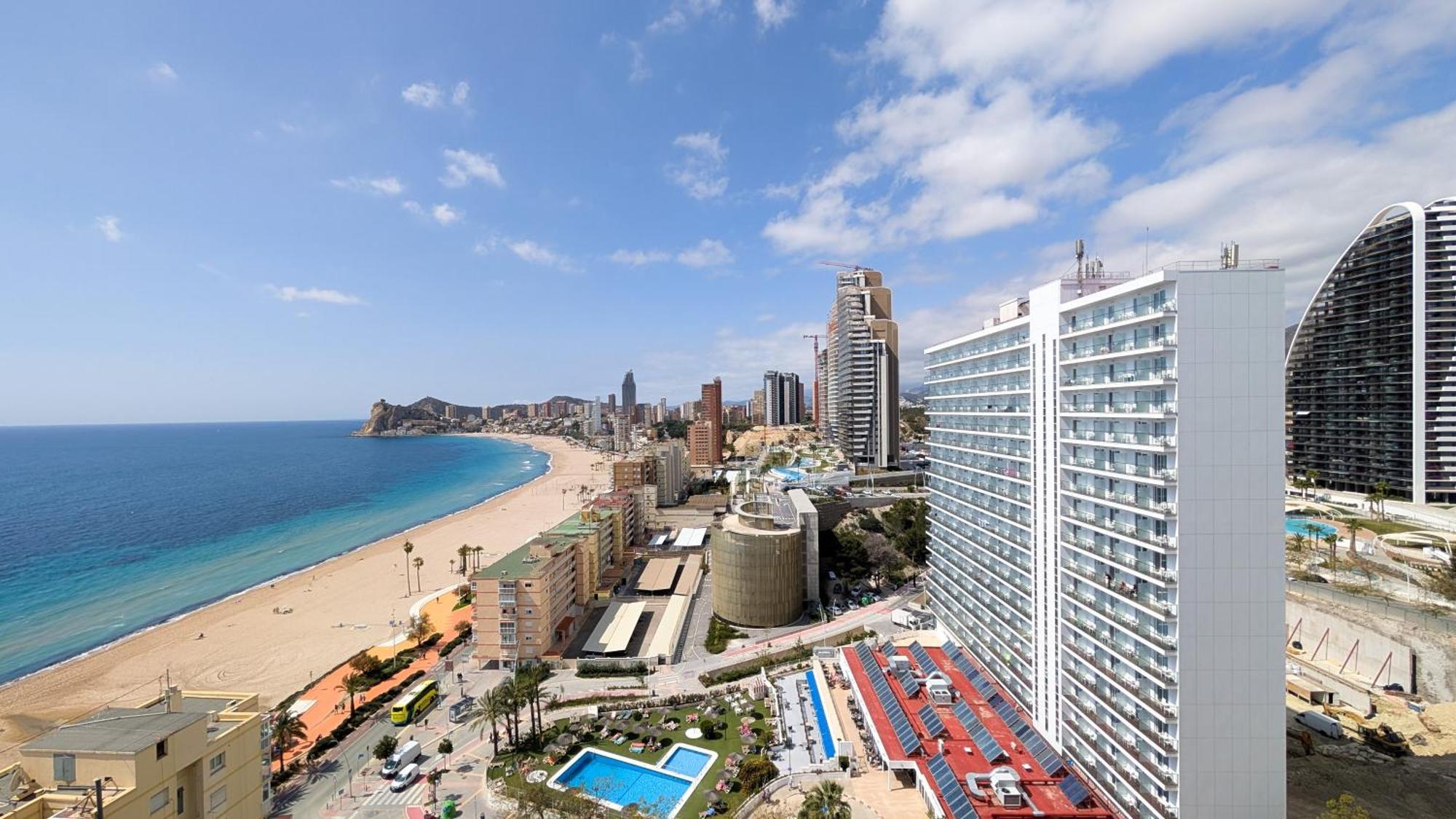 Pintor Sorolla Sea Front Apartment 베니돔 외부 사진